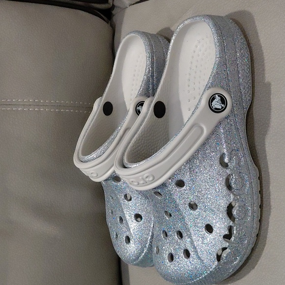 CROCS  Sparkly Clogs - Picture 5 of 9